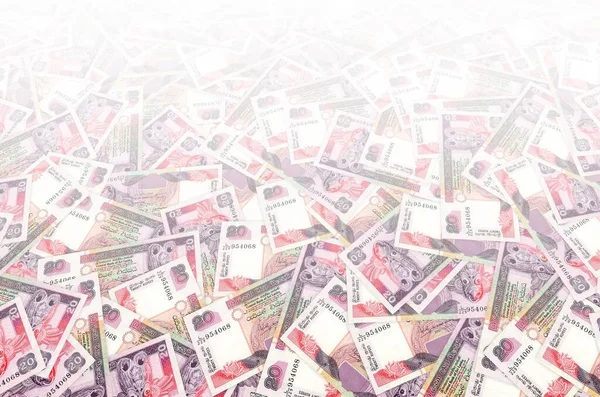 Pattern of 20 Sri Lanka rupees banknote is national currency of Sri Lanka — 스톡 사진
