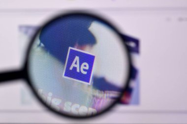 Ny, Usa - 29 Şubat 2020: PC 'nin resmi web sitesinde efekt sonrası ürün web sayfası