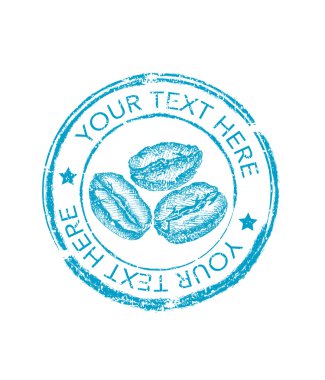 güzel kahve etiket.