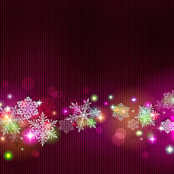 Schöner weihnachtlicher Hintergrund. — Stockvektor