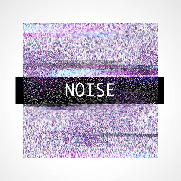 Fond abstrait avec bruit . — Image vectorielle