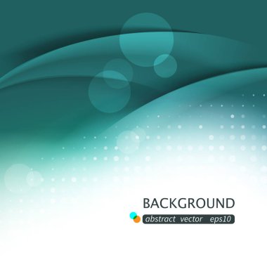 Modern arka plan dalgalar ile.