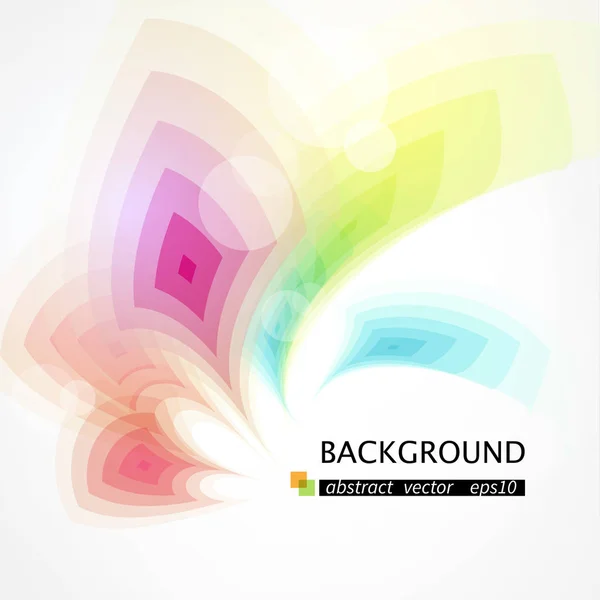 Modern abstract background with color figures. — Stock Vector