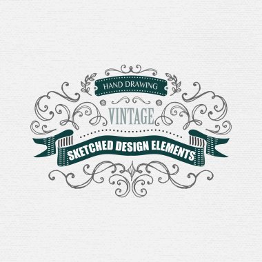 el-çekme vintage çerçeveleri.