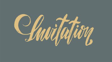 Fırça tipi harflerle 