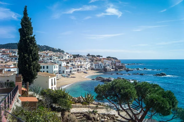 Wybrzeża Hiszpanii Catalonia Calella Palafrugell — Zdjęcie stockowe