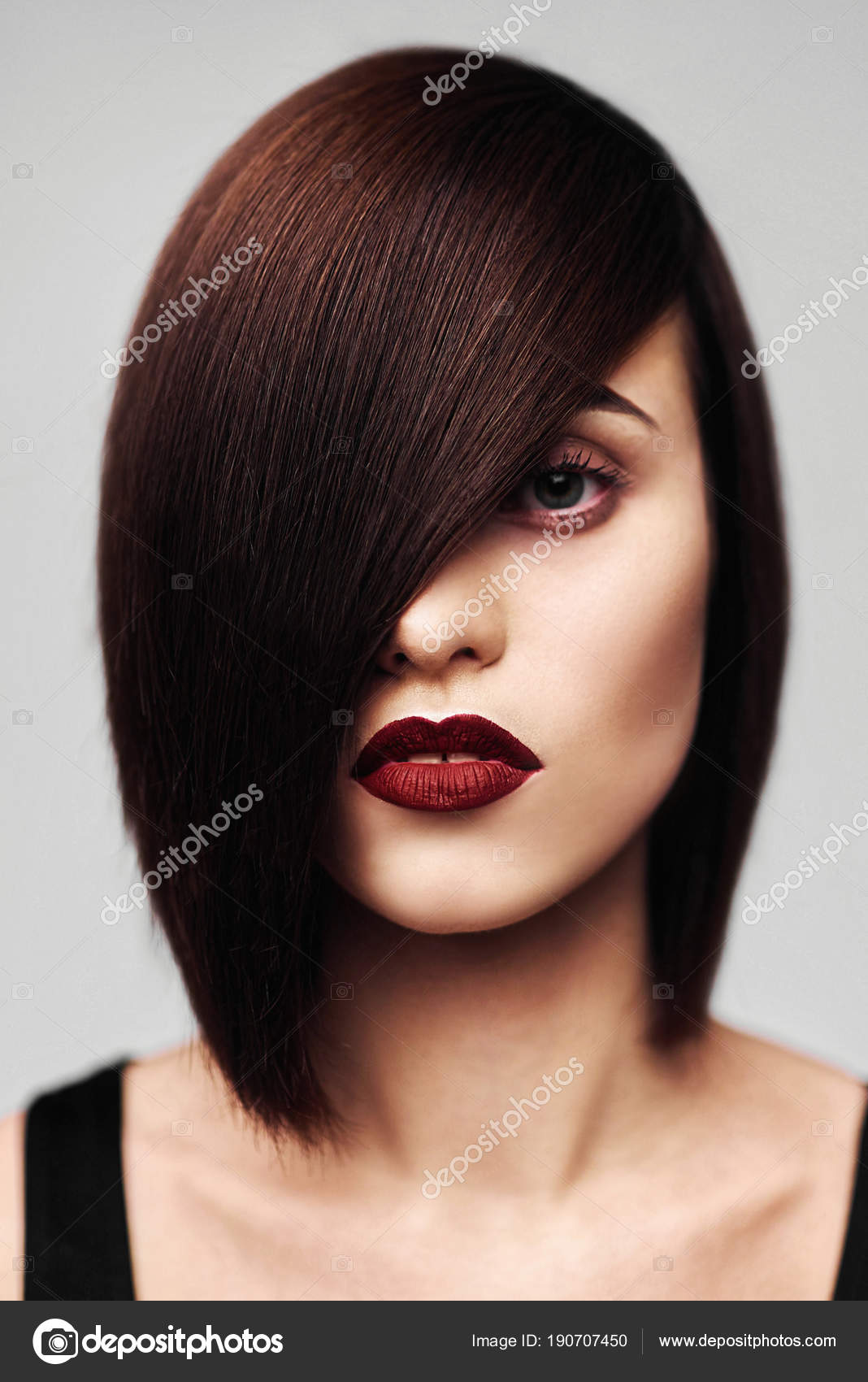 Pictures Different Bob Hairstyles Model With Perfect