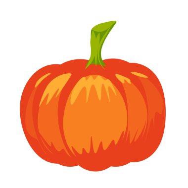 Vektör kabak izole. Cadılar Bayramı tasarım. Web sitesi, broşür, davetiye, çıkartmaları için Jack fener