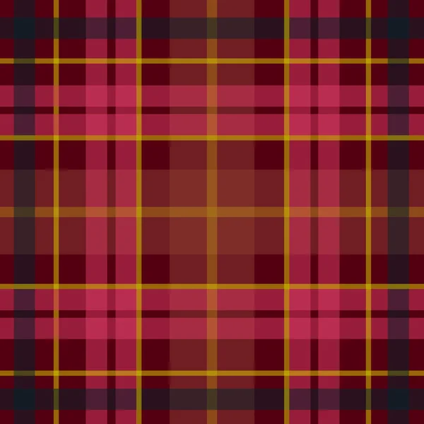 Vektör sorunsuz İskoç tartan desende siyah, kırmızı, sarı. İngiliz veya İrlandalı Kelt bebek tasarım Tekstil, kumaş veya kaydırma, arka plan, duvar kağıdı, Web siteleri için