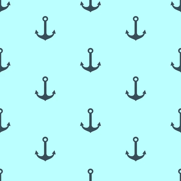 Mavi arka plan üzerinde çapa ile hisse senedi vektör desen