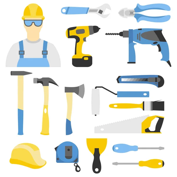 Koleksiyon simgeleri Oluşturucusu ekipman vektör çizim vektör ayarla