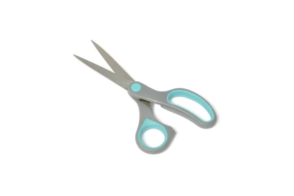 Pair of scissors on white background - tools for sewing and handmade — Stock Photo, Image