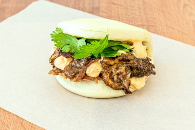 Asya bao sandviç resmi