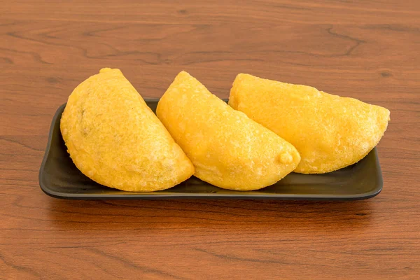 옥수수 가루로 맛있는 엠파나다의 — 스톡 사진