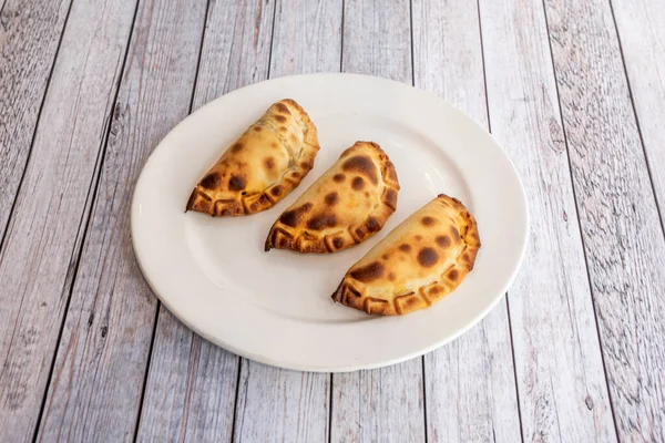 Deliciosa Imagem Empanadas Estilo Argentino — Fotografia de Stock