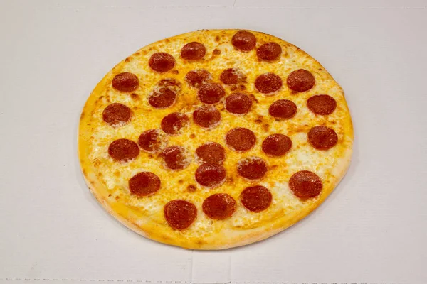 Pizza Italienne Fraîchement Cuite — Photo