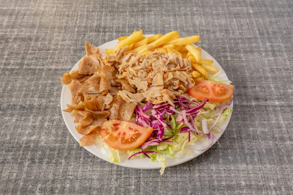 Süslü Kebap Resmi — Stok fotoğraf