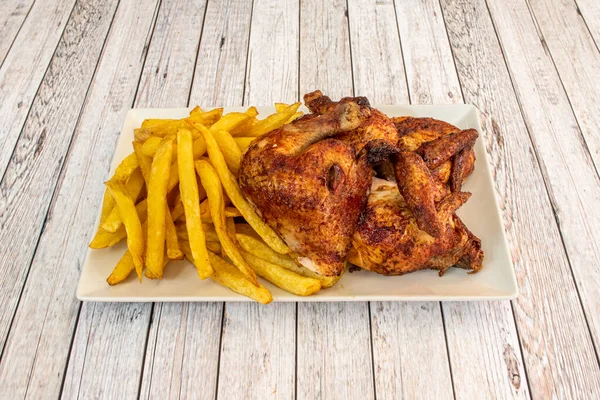 Deliziosa Immagine Pollo Alla Griglia — Foto Stock