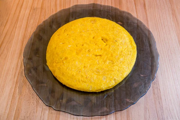 Tortilla Patata Tradicional Española — Foto de Stock