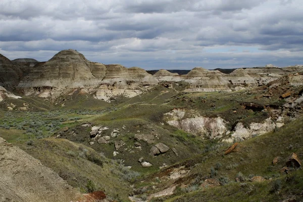 Badlands en Canadá — Foto de Stock