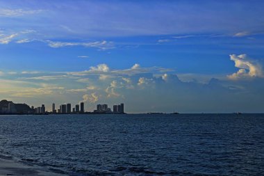 Penang Adası manzarası, Malezya