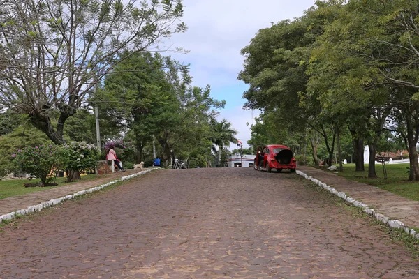 Strassenscene Aregua, Paraguay, aprile 2016 — Foto Stock