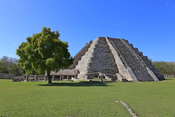 Mayapan antika ruiner, Yucatan, Mexiko — Stockfoto