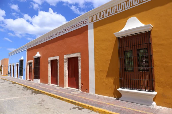 Campeche City colonial architecture, Yucatan, Mexico — Stock Photo, Image