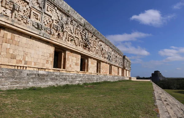 Μέγαρο Διοικητηρίου Μάγια - Uxmal, Μεξικό — Φωτογραφία Αρχείου