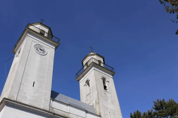 Vecchia chiesa della parte storica di Coloniadel Sacramento, Uruguay, Aprile 2017 — Foto Stock