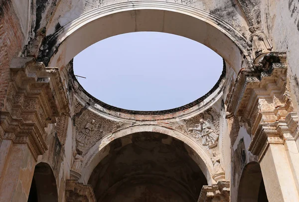 Katedrális de Santiago, tönkre Antigua, Guatemala — Stock Fotó