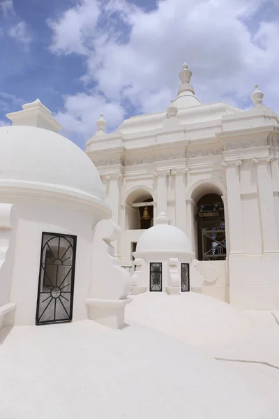 Vita katedralen i Leon, Nicaragua — Stockfoto