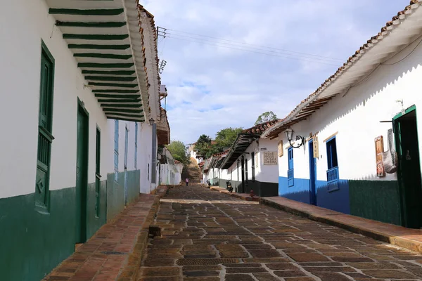 Колоніальний с. Barichara поблизу San Gil, Колумбія — стокове фото