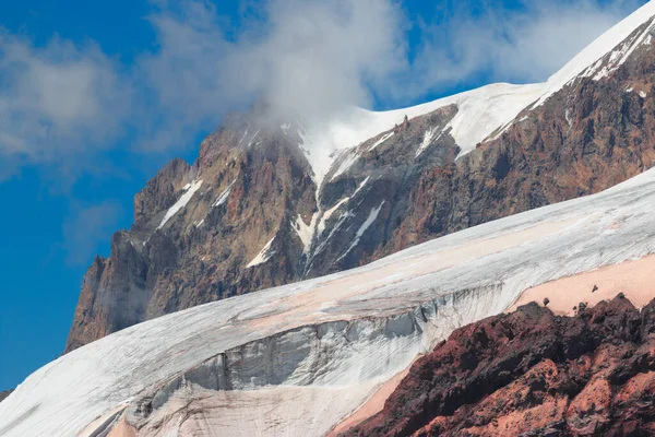 Montagnes Caucase Près Volcan Elbrus — Photo