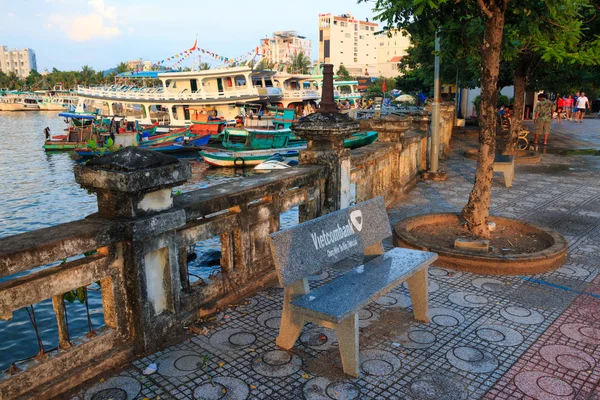 Duong Dong City Phu Quoc Vietnam Diciembre 2018 Puerto Por — Foto de Stock