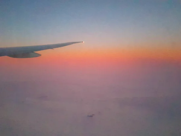 Belo Pôr Sol Sobre Mar — Fotografia de Stock