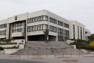 Bratislava, Slovakya - Nisan 2011: Slovakya Cumhuriyeti Ulusal Konseyi.