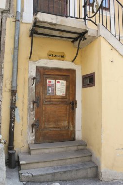 Bratislava, Slovakya - Nisan 2011: Saatler Müzesi - İyi Çoban Evi.