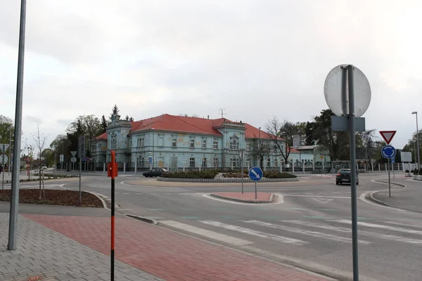 Lege Verkeersborden Straat — Stockfoto