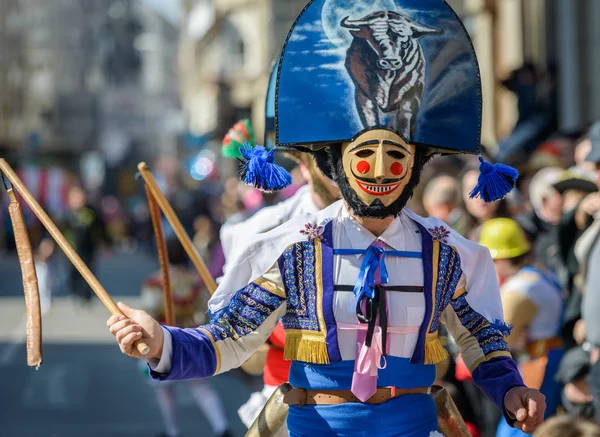 Karneval von Verin in Spanien — Stockfoto