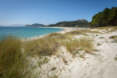 CIES adalar, Deniz Manzaralı. Atlantik Adaları, İspanya'nın Ulusal Parkı