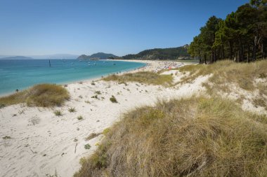 CIES adalar, Deniz Manzaralı. Atlantik Adaları, İspanya'nın Ulusal Parkı