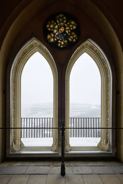 View Window Castle Segovia — Stock Photo, Image