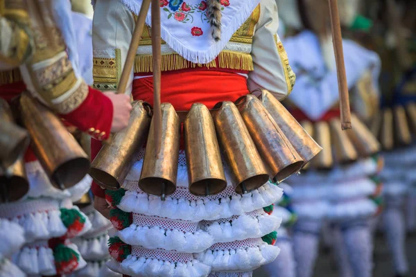 Gigarron Huvudaktören Paraden Karnevalen Verin Spanien Som Ett Evenemang Nationellt — Stockfoto