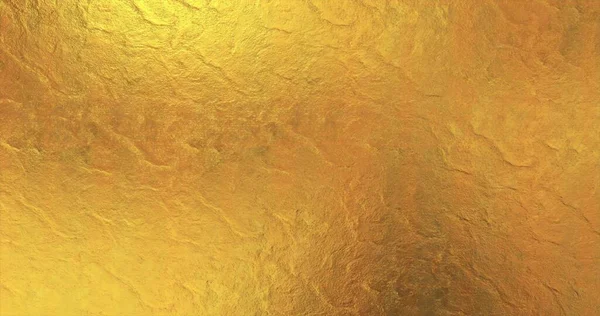 メタリックゴールドの壁紙 金箔の背景 魔法のハッピー新年のテクスチャ 3Dレンダリング画像3Dイラスト — ストック写真