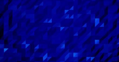 Soyut kırmızı üç boyutlu geometrik desen. İş sunumu için mozaik metadon arka planı.