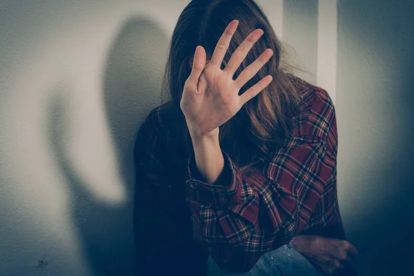Menghentikan Penderitaan Dari Penghinaan Dan Penindasan Perempuan — Stok Foto