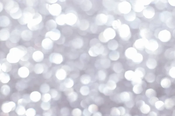 Argent Paillettes Fond Festif Avec Des Lumières Bokeh Concept Célébration — Photo