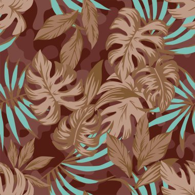 Brown camo arka plan üzerinde bırakır