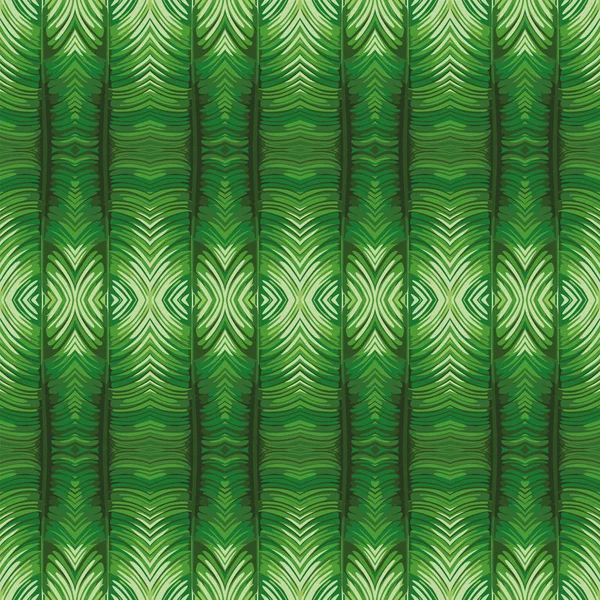 Tle liści lustro, zielony — Wektor stockowy